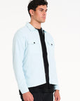 Airwave Overshirt in Sky Blue