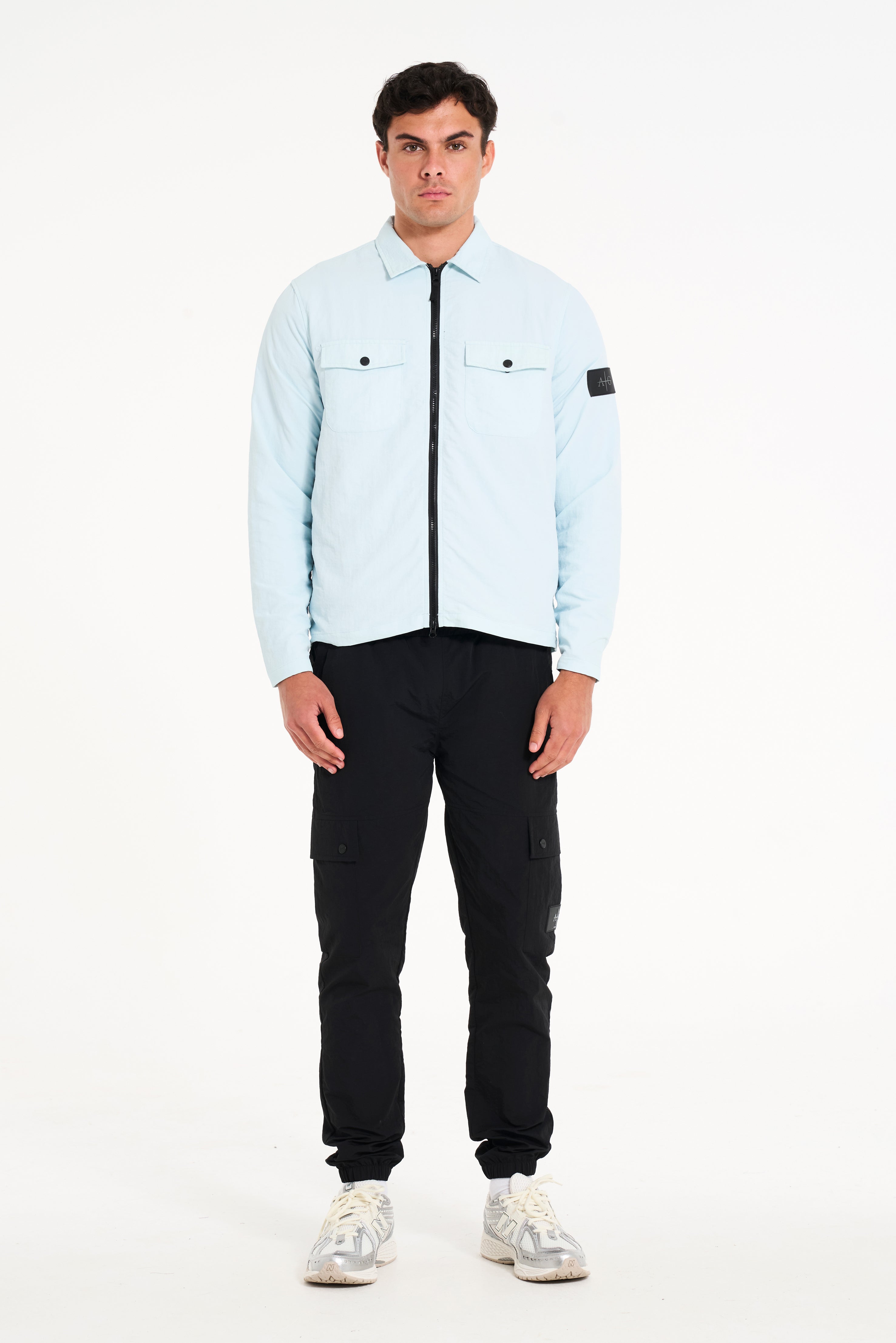 Airwave Overshirt in Sky Blue Avant Garde Paris