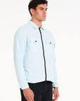 Airwave Overshirt in Sky Blue