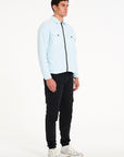 Airwave Overshirt in Sky Blue