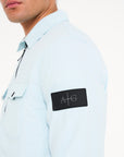 Airwave Overshirt in Sky Blue