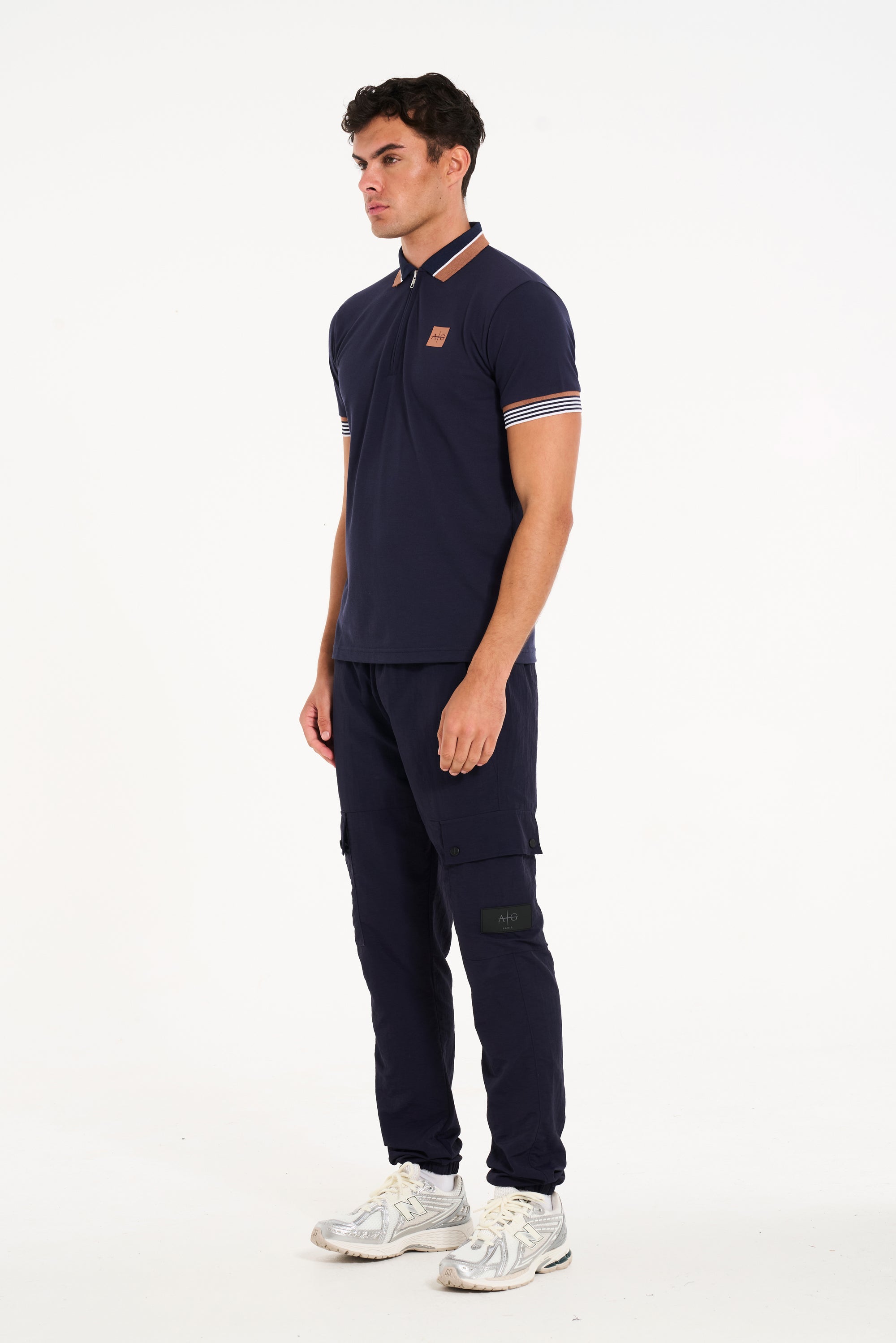 Vannes Polo T-Shirt in Navy