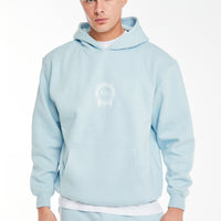 Mens twin set clothing in sky blue