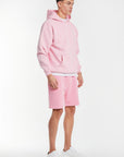 light pink mens hoodie