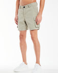 men's utility shorts in sage green