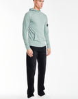 side profile of mint green cheap men's hoodies sale