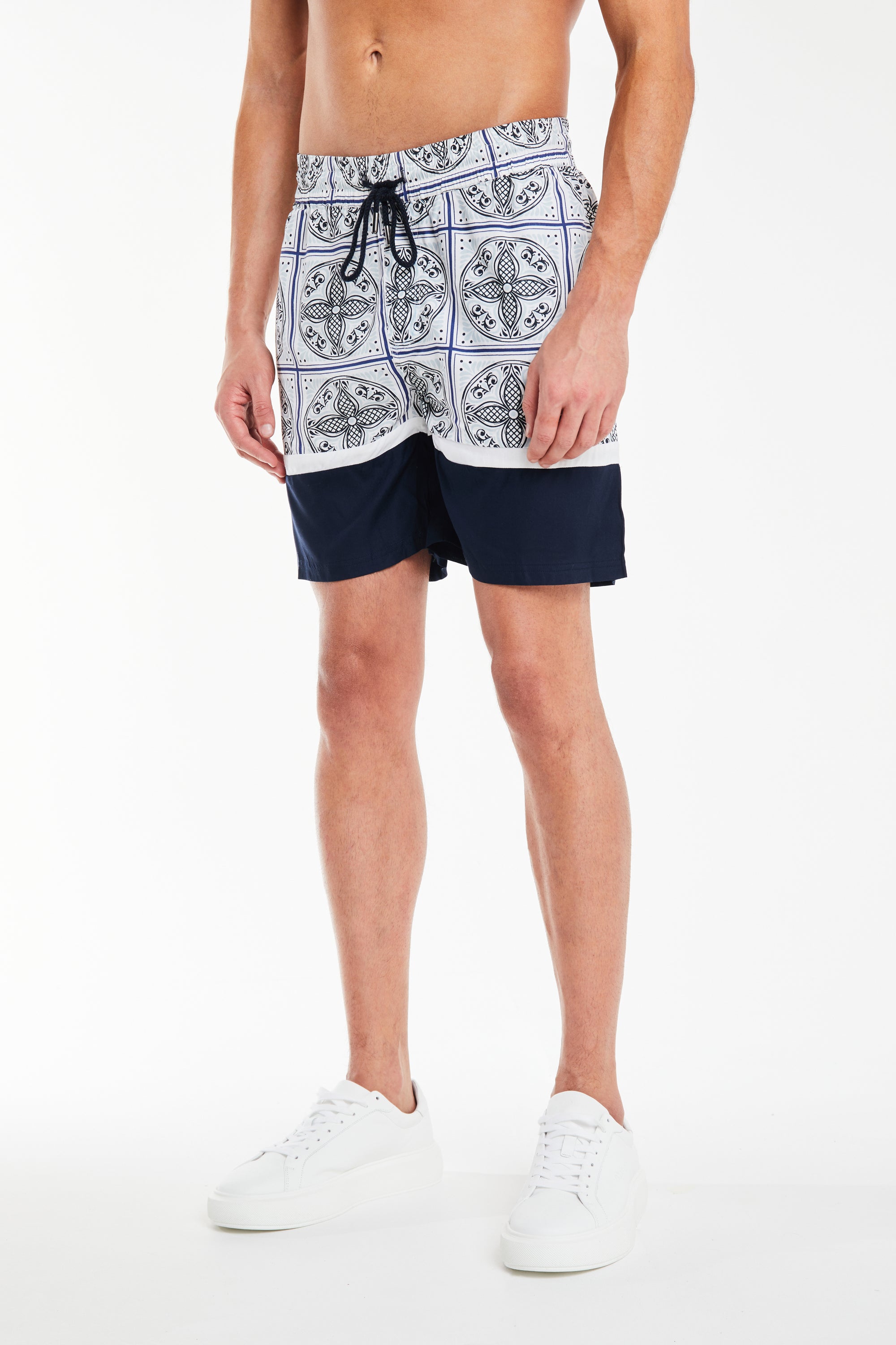 men&#39;s twin short sets in blue