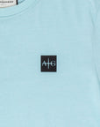 Sawton Three Pack T-Shirts in Baby Blue/Chalk Pink/Mint Green