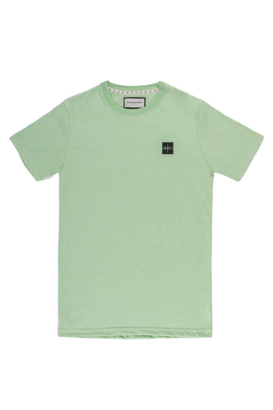 Sawton Three Pack T-Shirts in Baby Blue/Chalk Pink/Mint Green