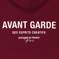 Creatives Hoodie in Burgundy (Big Logo Detail)