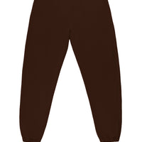 Back of Creatives Jogger in Chocolate