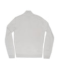 Dagenham Zip Jumper in Light Grey Marl