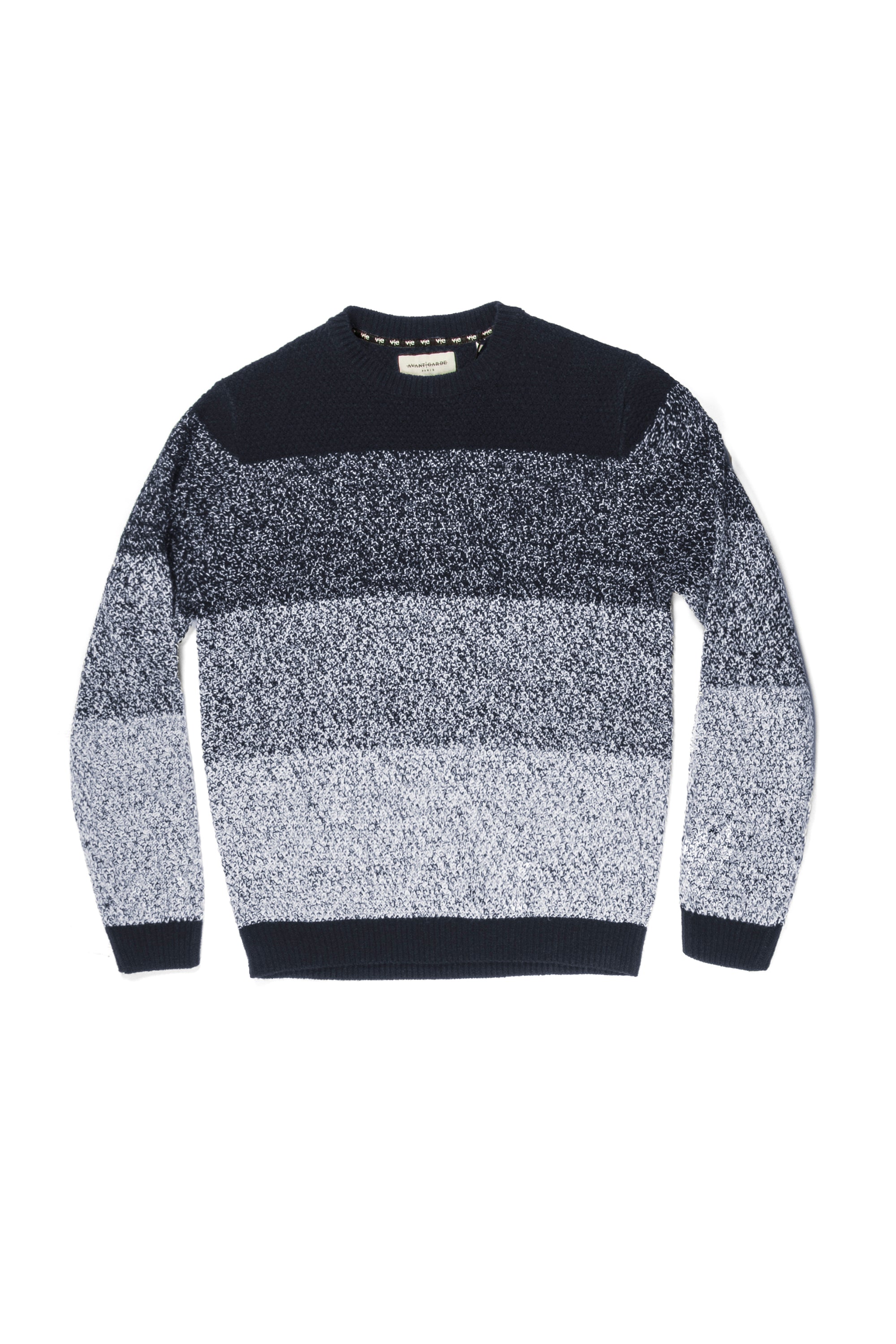 Cameron Crew Neck Jumper in Blue